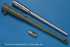 RB Model 35B126 French 155mm L/33 Barrel for French self-propelled howitzer AMX 13/155 Mk F3 dedicated to Heller kit (81151) 1/35